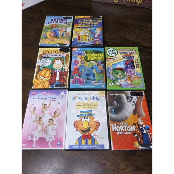 Childrens DVD Kids Animated Movies PG Dreamworks Universal unsealed - Lot Of 8 - Picture 1 of 16
